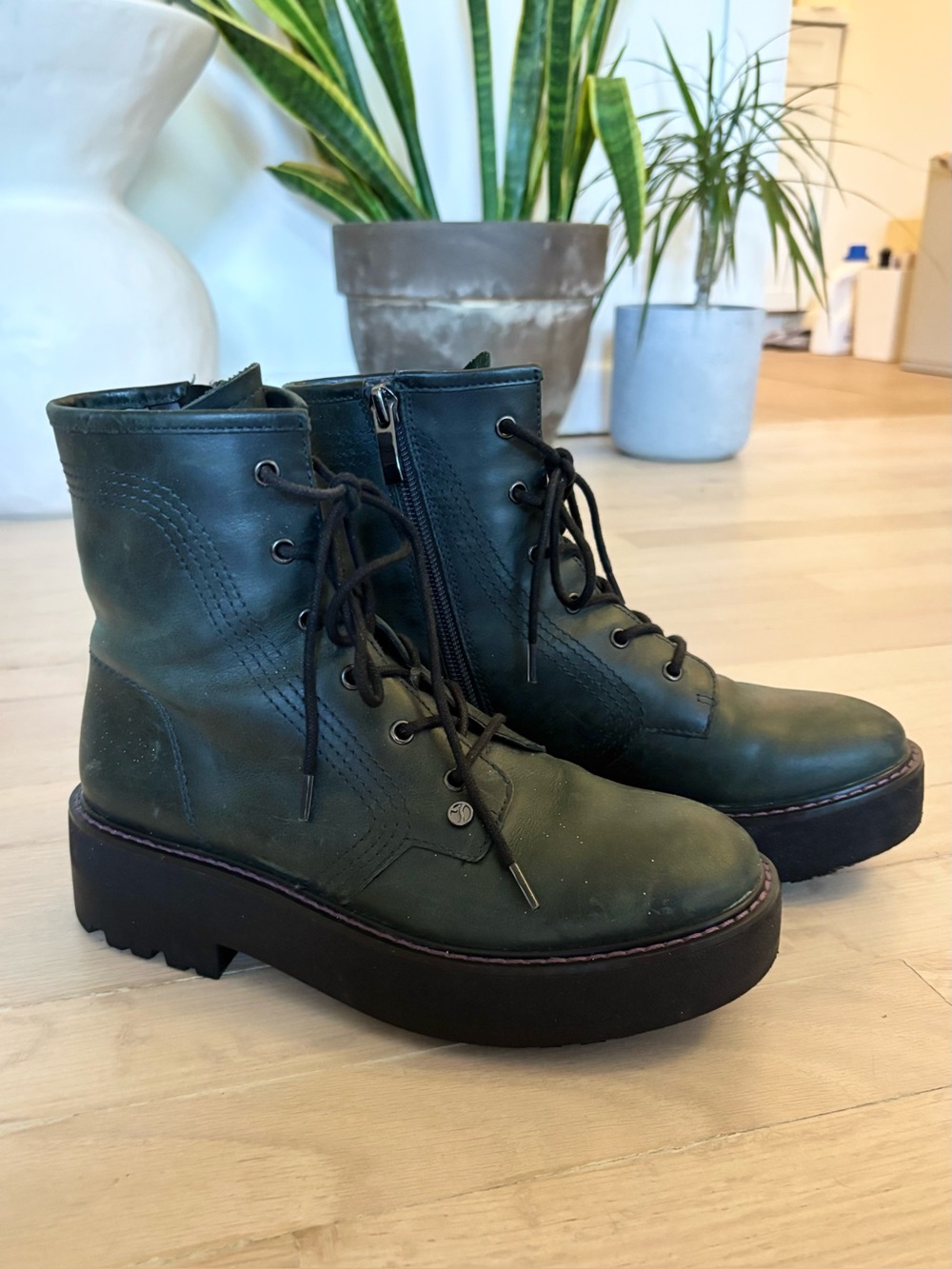 Franco Sarto Jensine Lug Sole Booties